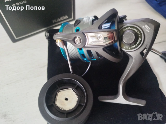 Макара Kaida amunk 4500, снимка 3 - Въдици - 54652555