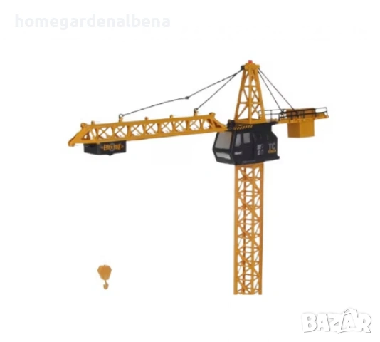 Огромен Дистанционно Управляем Кран 132 см | RC Строителна Техника, снимка 3 - Електрически играчки - 54208651