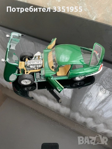 Ретро модел на jaguar E 1961 1/18, снимка 9 - Колекции - 54199022