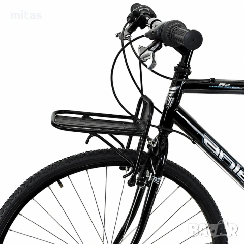 Алуминиев багажник за велосипед M-WAVE MINI, Преден/заден, 24"-28", До 9 кг, снимка 6 - Аксесоари за велосипеди - 54791123
