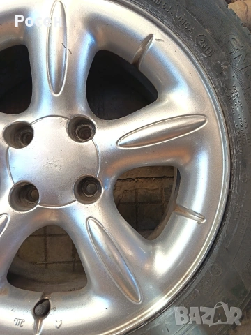 Алуминиеви джанти за Ситроен, снимка 6 - Гуми и джанти - 54609379
