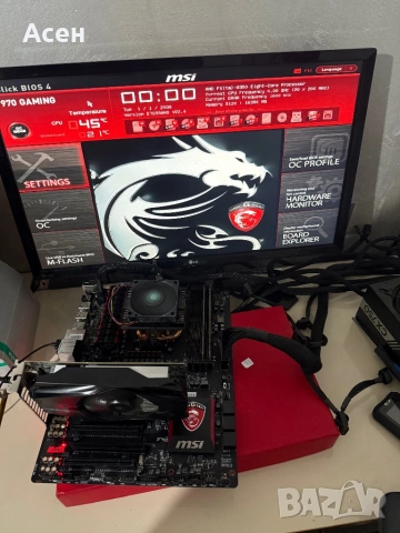 MSI 970 GAMING И AMD FX-8350 N ram 16 gb