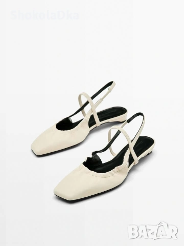 Massimo Dutti sling back 37