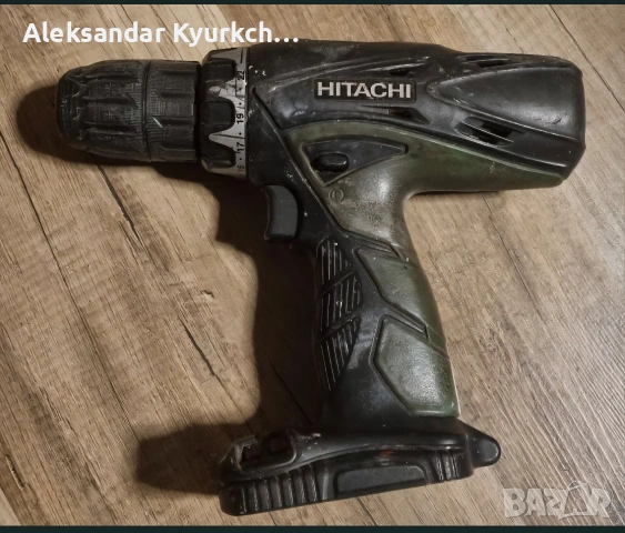 акумулаторна бормашина/винтоверт Hitachi., снимка 2 - Винтоверти - 54556217