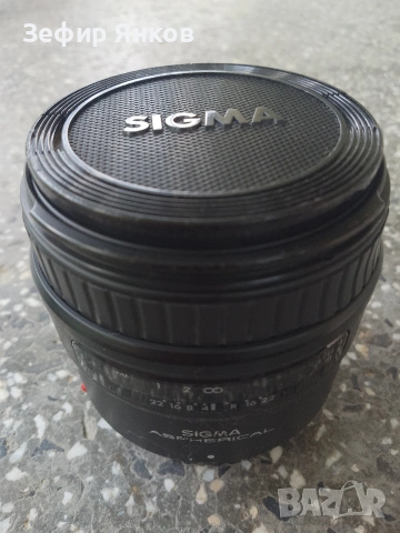 Обектив : Sigma 28mm f/1.8 Aspherical за Canon, снимка 4 - Обективи и филтри - 55071379