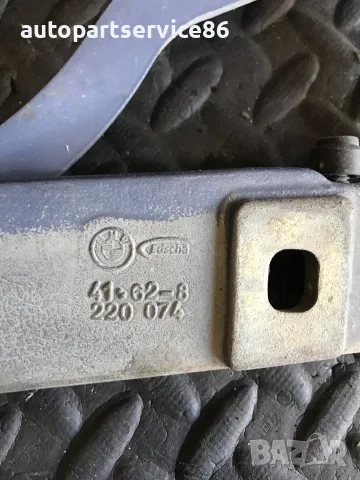 Дясна панта на заден капак с амортисьор за BMW E46 4162-8 220074 синя, снимка 3 - Части - 55361524