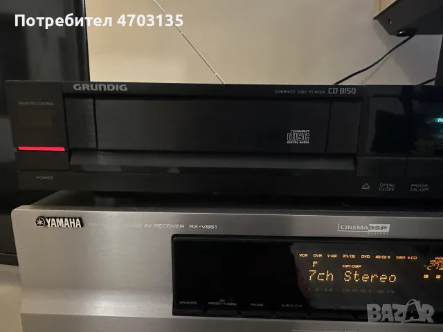 Продавам CD плейър Grundig CD 8150 – Vintage Hi-Fi
, снимка 3 - Ресийвъри, усилватели, смесителни пултове - 55372364