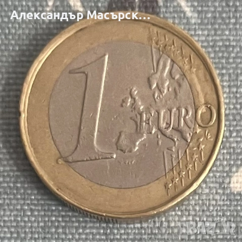 🇦🇹 Австрия 1 Евро, 2008 г. • Волфганг Амадеус Моцарт, снимка 2 - Нумизматика и бонистика - 54678591