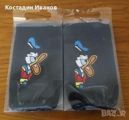 4 броя Walt Disney Donald Duck калъфи за подглавници кола автомобил, снимка 4 - Аксесоари и консумативи - 55337902