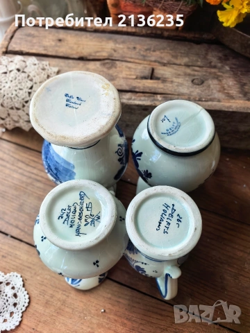 Комплект канички Delft , снимка 6 - Сервизи - 55171183