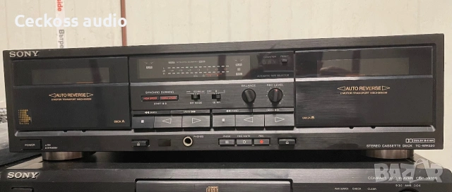 Двукасетъчен дек SONY TC-WR520 