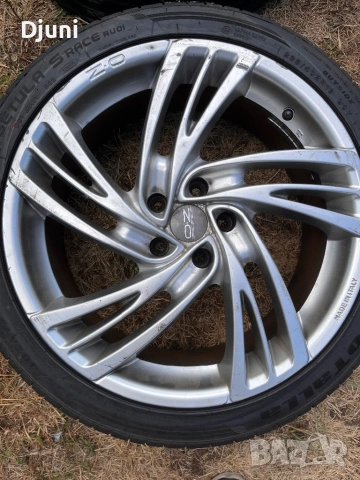 O.Z 5x120 джанти с гуми R19 74.1, снимка 4 - Гуми и джанти - 53706150