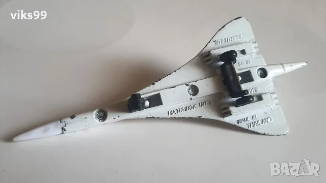 MATCHBOX 1978 SB 23 Concorde British Airways, снимка 8 - Колекции - 55585820