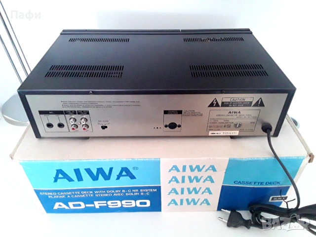 Aiwa ad f 990 black Edition , снимка 8 - Декове - 54316299