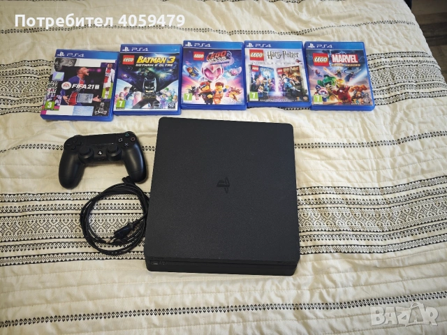 PlayStation 4 slim, снимка 11 - PlayStation конзоли - 54277109