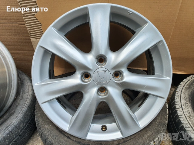 Джанти Хонда 4х100х6J16 ет53, снимка 3 - Гуми и джанти - 55069586
