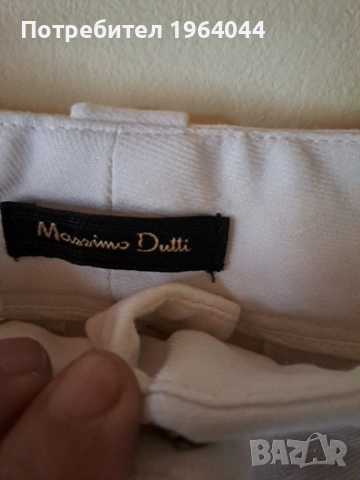 Панталон лен нс Massimo dutti , снимка 4 - Панталони - 54898790
