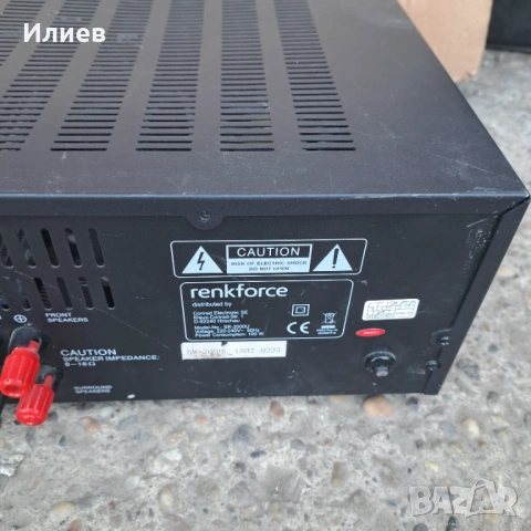 Ресивър Renkforce SR-2000U, снимка 3 - Ресийвъри, усилватели, смесителни пултове - 54865862