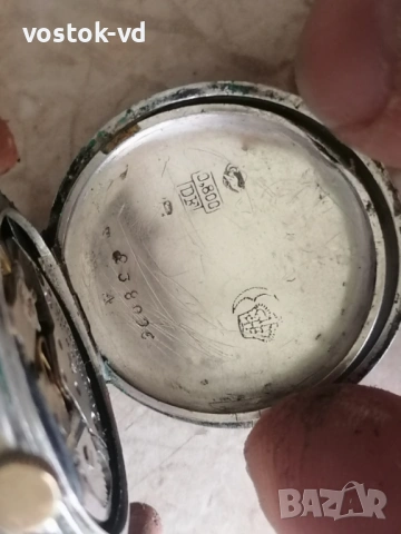 CIILINDRE 10 RUBIS - РАБОТЕЩ ЧАСОВНИК , снимка 6 - Антикварни и старинни предмети - 54083089