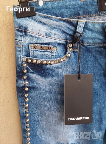 Дамски дънки Disquared2 Skinny, снимка 3 - Дънки - 54046102