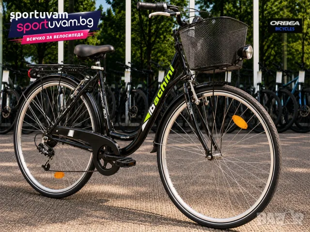 НОВ Градски Велосипед Velotec 28 Black - БЕЗПЛАТНА ДОСТАВКА