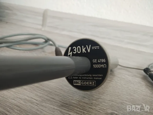 BBC GOERZ GE 4196  1000MΩ  30KV High Voltage Probe for Multimeter, снимка 3 - Измервателни инструменти - 55631416