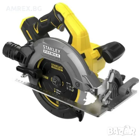 Акумулаторен ръчен циркуляр Stanley FATMAX V20 – 18 V, 190 мм, SOLO