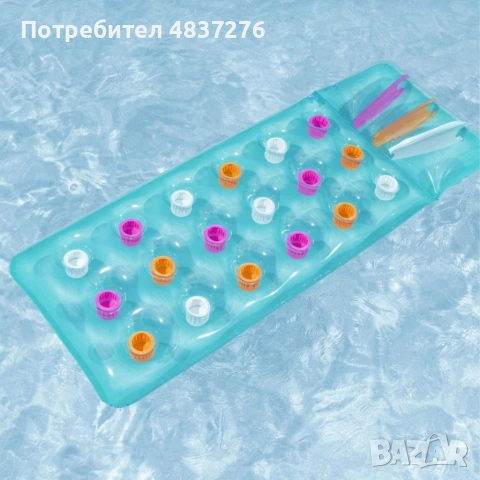 Надуваем дюшек с вградена възглавница, снимка 6 - Други стоки за дома - 55010798