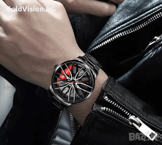 Мъжки часовник – Camudin – Red, снимка 4 - Мъжки - 54248125