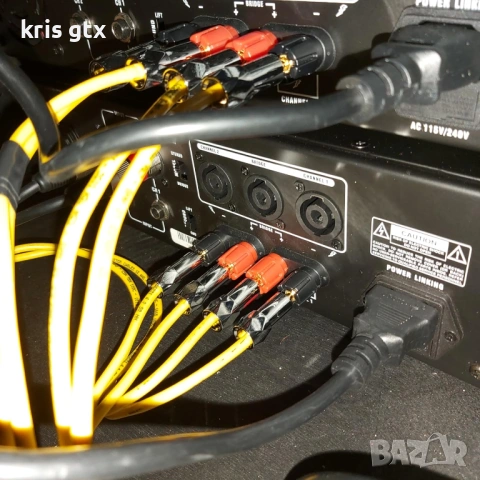 Banana Plugs Банани конектори за тонколони позлатени 24 карата злато, кабели тонколони усилватели, снимка 6 - Тонколони - 54445518