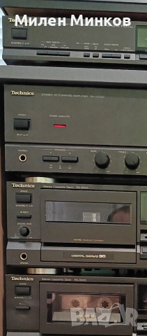 Technics set, снимка 4 - Ресийвъри, усилватели, смесителни пултове - 55098201