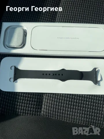 Продавам Apple Watch Series 11-cellular (46mm) Space Gray Al Black Sport – Като нов!, снимка 6 - Смарт часовници - 55655642