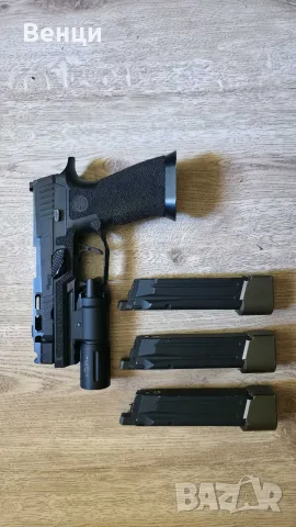 Еърсофт Sig P320 custom, снимка 4 - Въздушно оръжие - 55419762