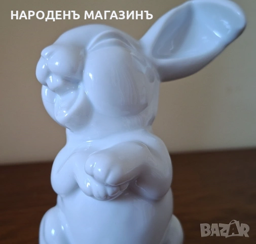 ROSENTHAL - Немски порцелан статуетка порцеланова на смеещ се заек фигура , снимка 16 - Други ценни предмети - 54917526