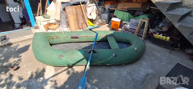 Руска гумена надуваема лодка за риболов или разходка във тихи води , снимка 3 - Воден транспорт - 55656348