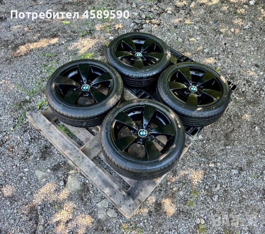 4бр.Алуминиеви джанти 17цола 5x120+НОВИ ГУМИ DOT4924 за BMW E60/E63/E65, снимка 2 - Гуми и джанти - 54933618