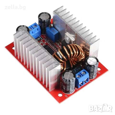 DC-DC Step-up Boost модул 400W 15A Повишаващ преобразувател на напрежение 8.5V-50V към 10V-60V 10388, снимка 7 - Друга електроника - 54691892