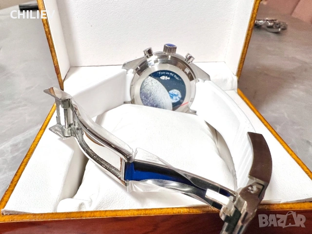 SEIKO Speedmaster White mod, снимка 4 - Мъжки - 54608955