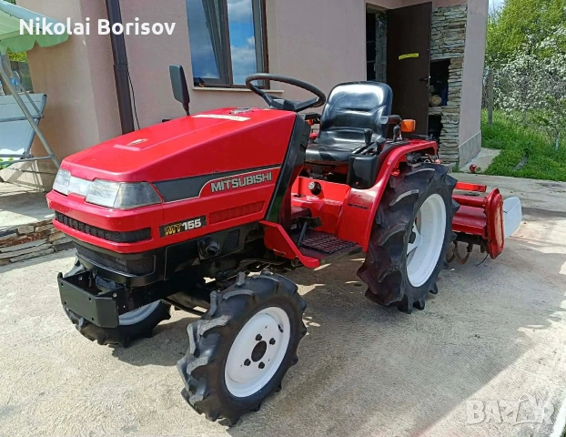 Японски трактор Mitsubishi MT155, снимка 2 - Селскостопанска техника - 54296752