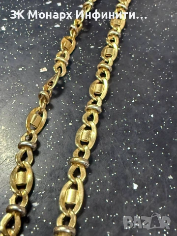 Златен ланец /585/, снимка 4 - Колиета, медальони, синджири - 54795092