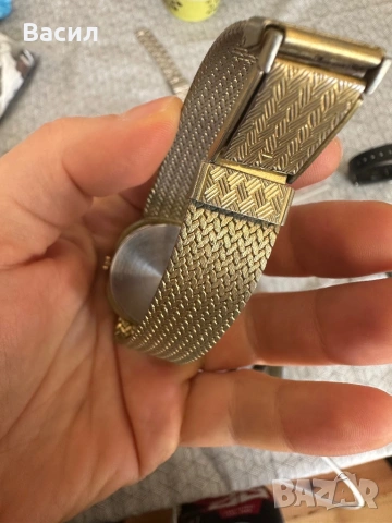 Primato позлатен часовник, снимка 3 - Мъжки - 54296983