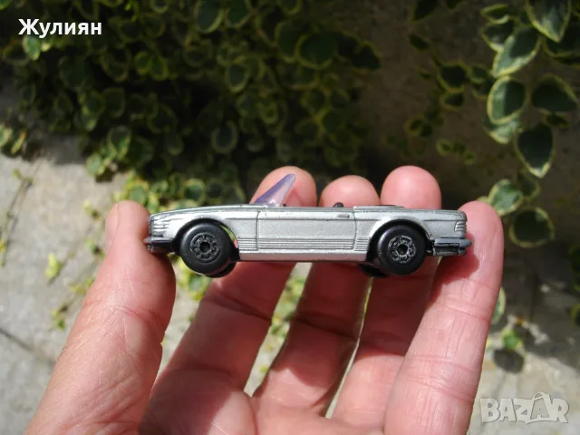 MATCHBOX DINKY BULGARIA MERCEDES 350 SL МАЧБОКС, снимка 4 - Антикварни и старинни предмети - 55406578