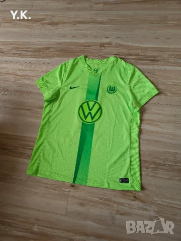 Оригинална дамска тениска Nike Dri-Fit x VfL Wolfsburg x Tiago Tomas / Season 24-25 (Home), снимка 2 - Тениски - 55573056