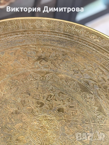 Антична мароканска маса за кафе/чай, снимка 9 - Антикварни и старинни предмети - 54827763