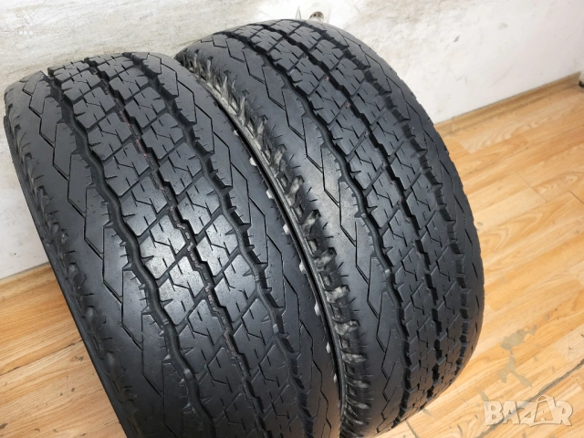 225/70/15C Bridgestone / бус летни гуми, снимка 5 - Гуми и джанти - 54541677