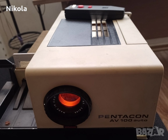 Проектор за диапозитиви Pentagon AV 100, снимка 4 - Друга електроника - 54190647