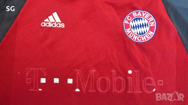 Ретро тениска на Bayern 2002/3г., снимка 4 - Тениски - 54301214