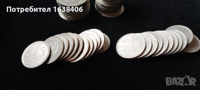 Лот монети Deutsche marks/ Германски марки, снимка 3 - Нумизматика и бонистика - 55263824