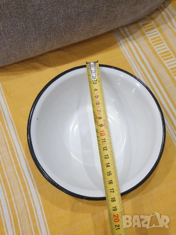 Старо производство/емайлирана руска купа, снимка 3 - Съдове за готвене - 54138428