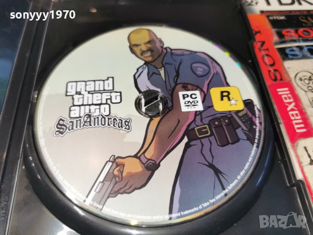 SAN ANDREAS 0605261741H1E3R, снимка 8 - Игри за PC - 54442491